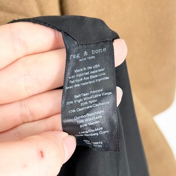 Rag & Bone Duke Wool/Cashmere Blend Coat - Picture 6 of 11